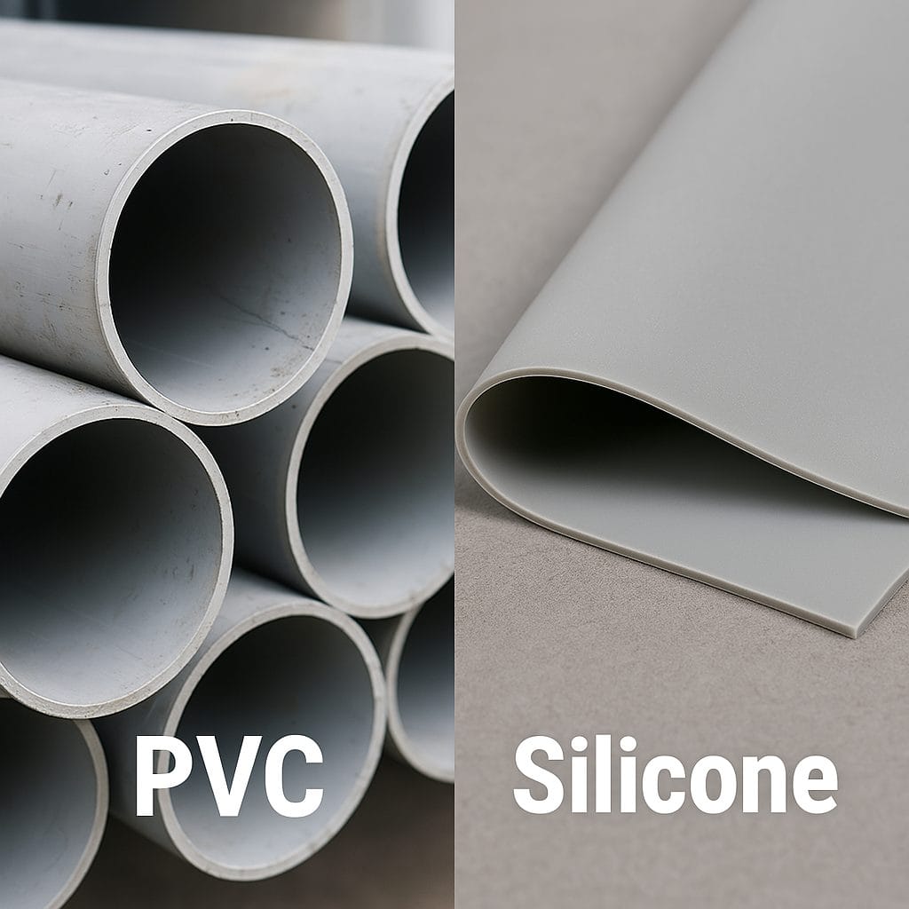 PVC and silicone image