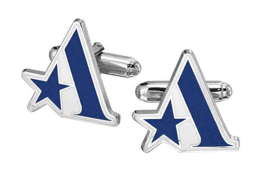 company logo cufflinks