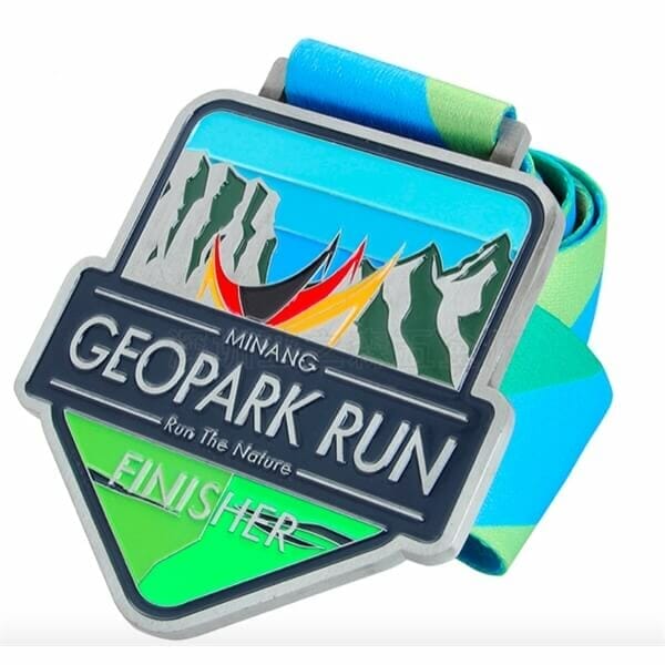 geopark run medal