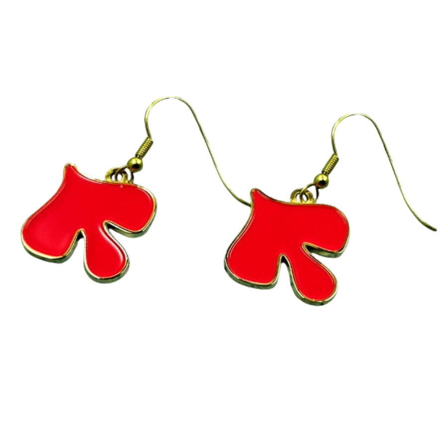 custom enamel earrings