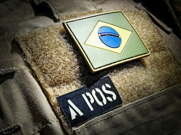 Military custom patch for combat
