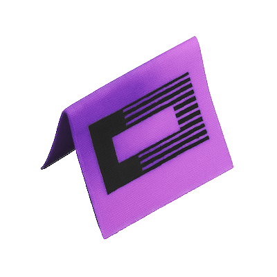 custom sublimated purple label