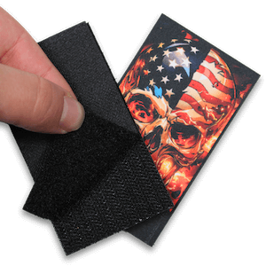 skull velcro patch