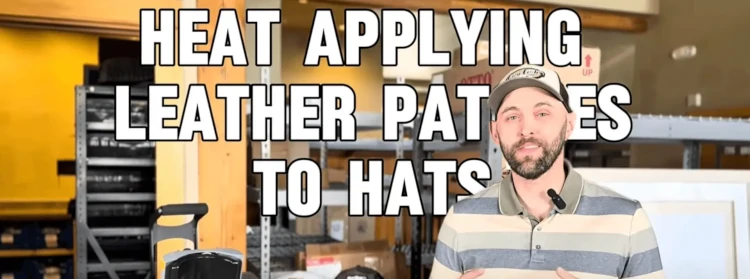 how to heat apply leather patch