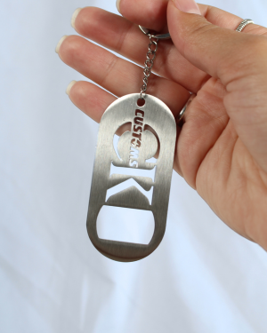 Stainless steel keychain