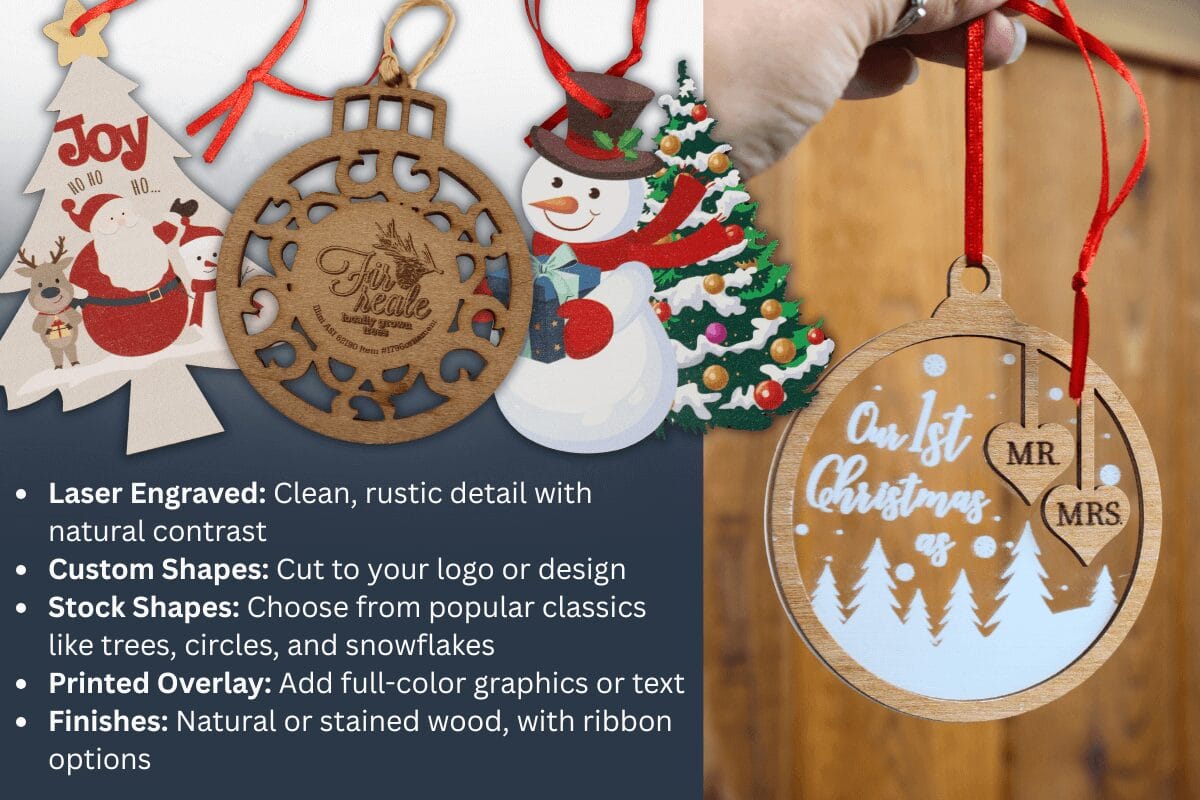 quick guide to producing custom wood ornaments